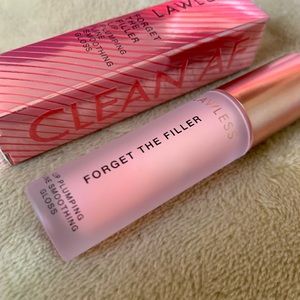 Lawless Forget the Filler Plumping Lipgloss in Rosy Outlook BNIB